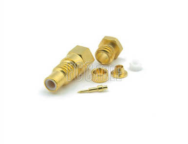 [C2121] SMC Jack Connector CLAMP For RG174, RG188, RG316, RG188DS, RG316DS