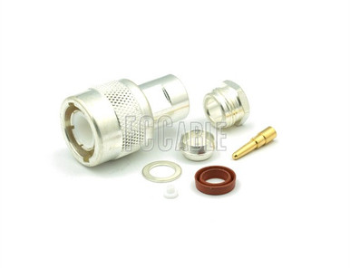 [C2188] C Male Connector CLAMP HIGH VOLTAGE For RG8, RG9, RG11, RG213 ...