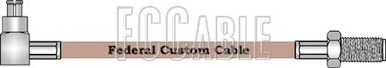 [CA2867] MC CARD Plug Right Angle to SMA Female Cable Assembly with ...