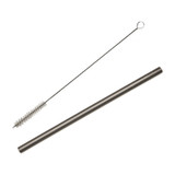 Titanium Straw with Cleaning Brush