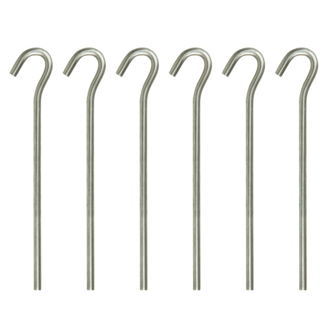 Mild Steel Round Wire Skewers 18cm - 6 Pack
