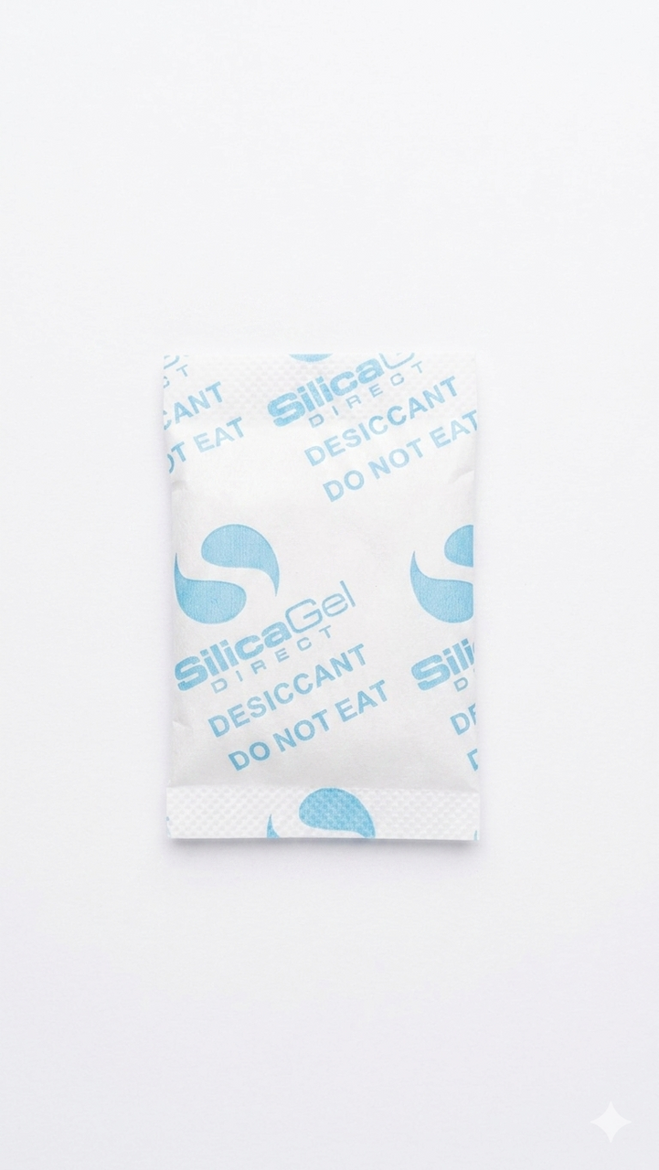 5gm Silica Gel Moisture Absorber Desiccant Packets Tyvek