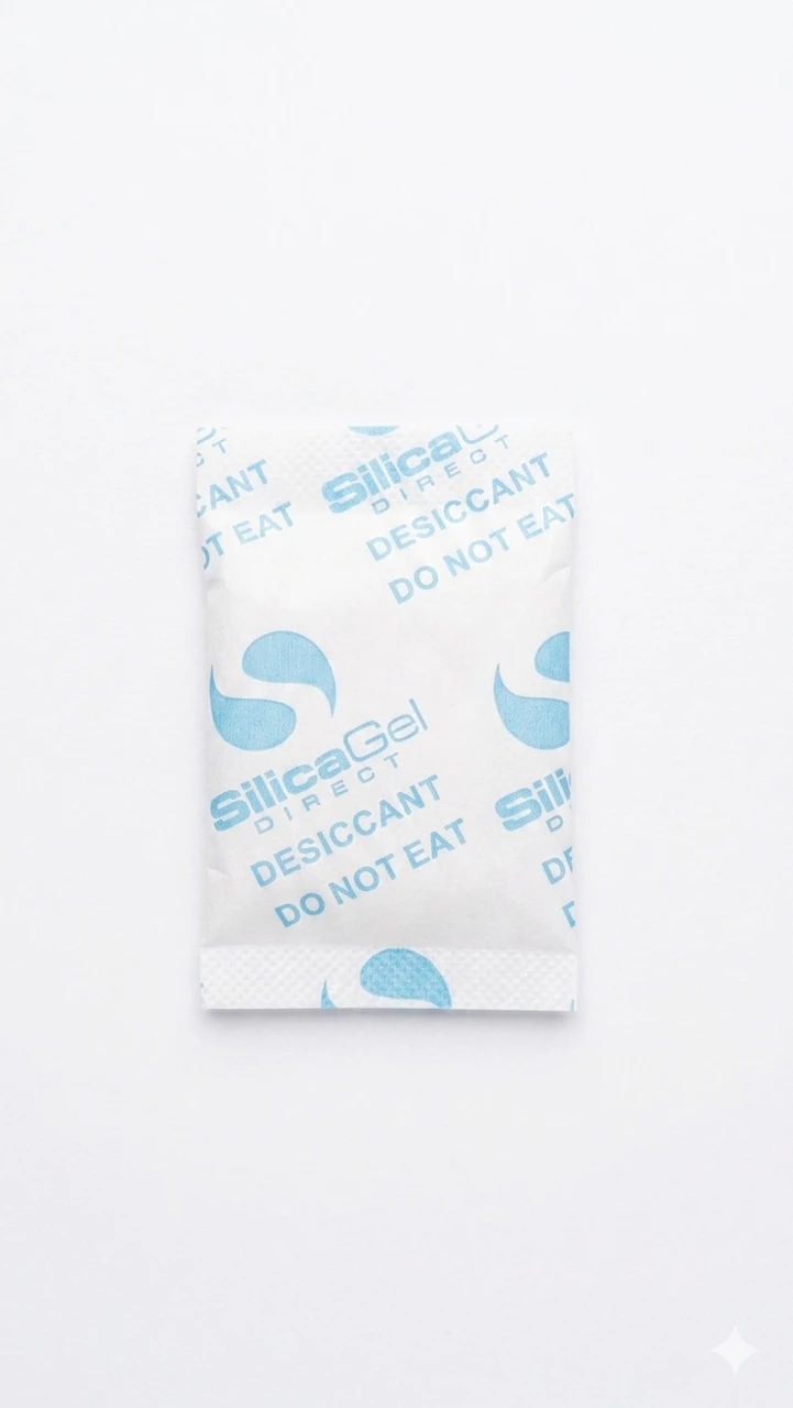 Single 5g Tyvek silica gel desiccant sachet