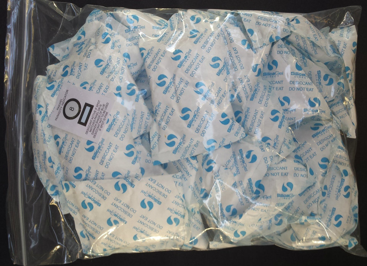 100gm Silica Gel Moisture Absorber Desiccant Packets Tyvek