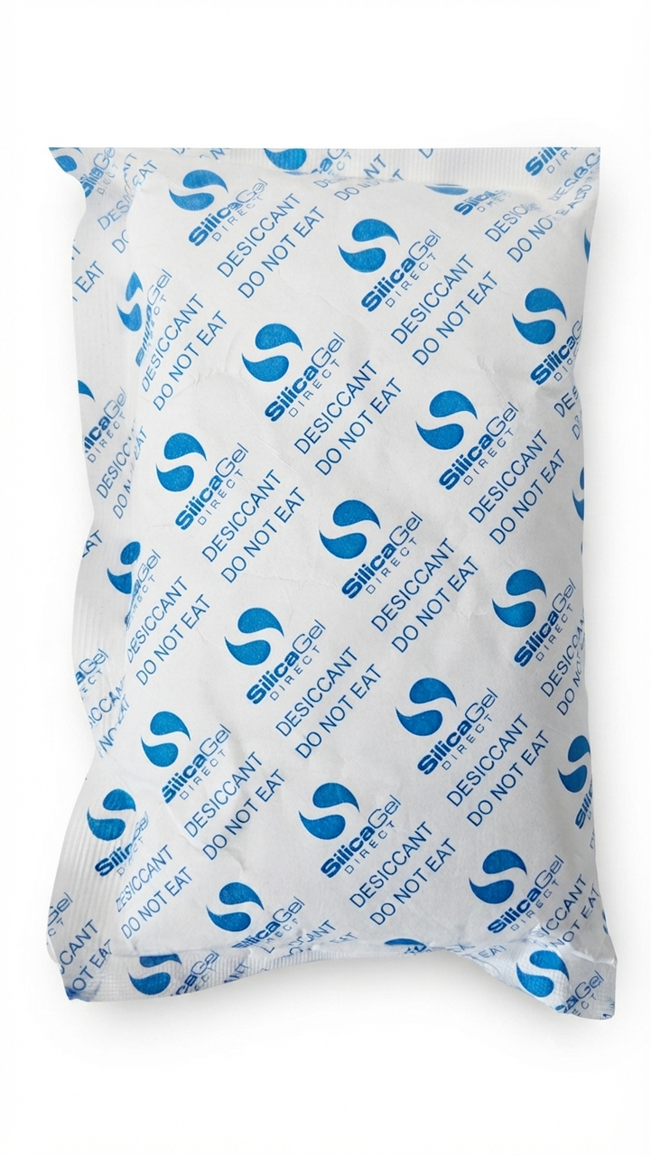 Single Tyvek silica gel desiccant sachet