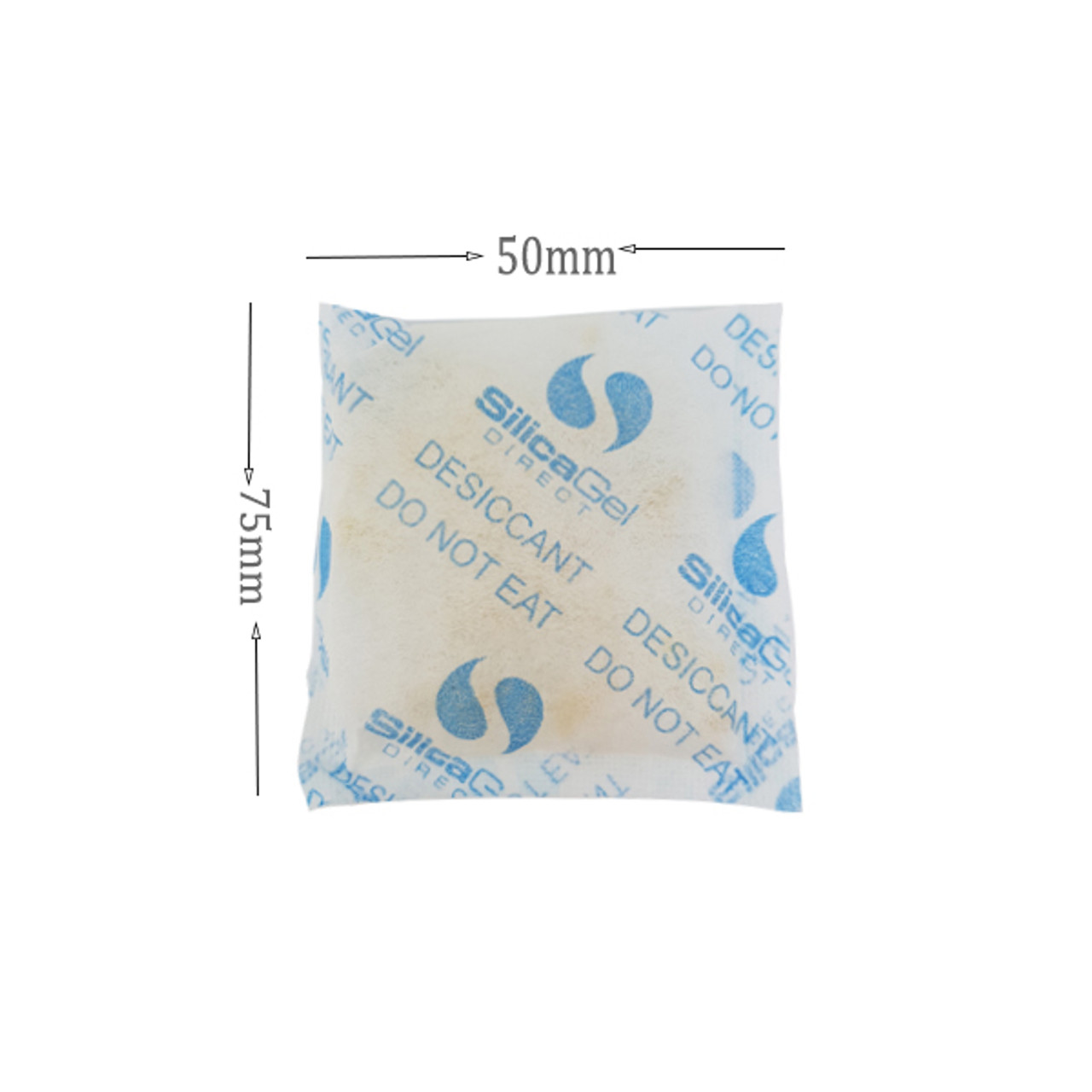 10gm Silica Gel Moisture Absorber Desiccant Indicating Orange/White Packets 