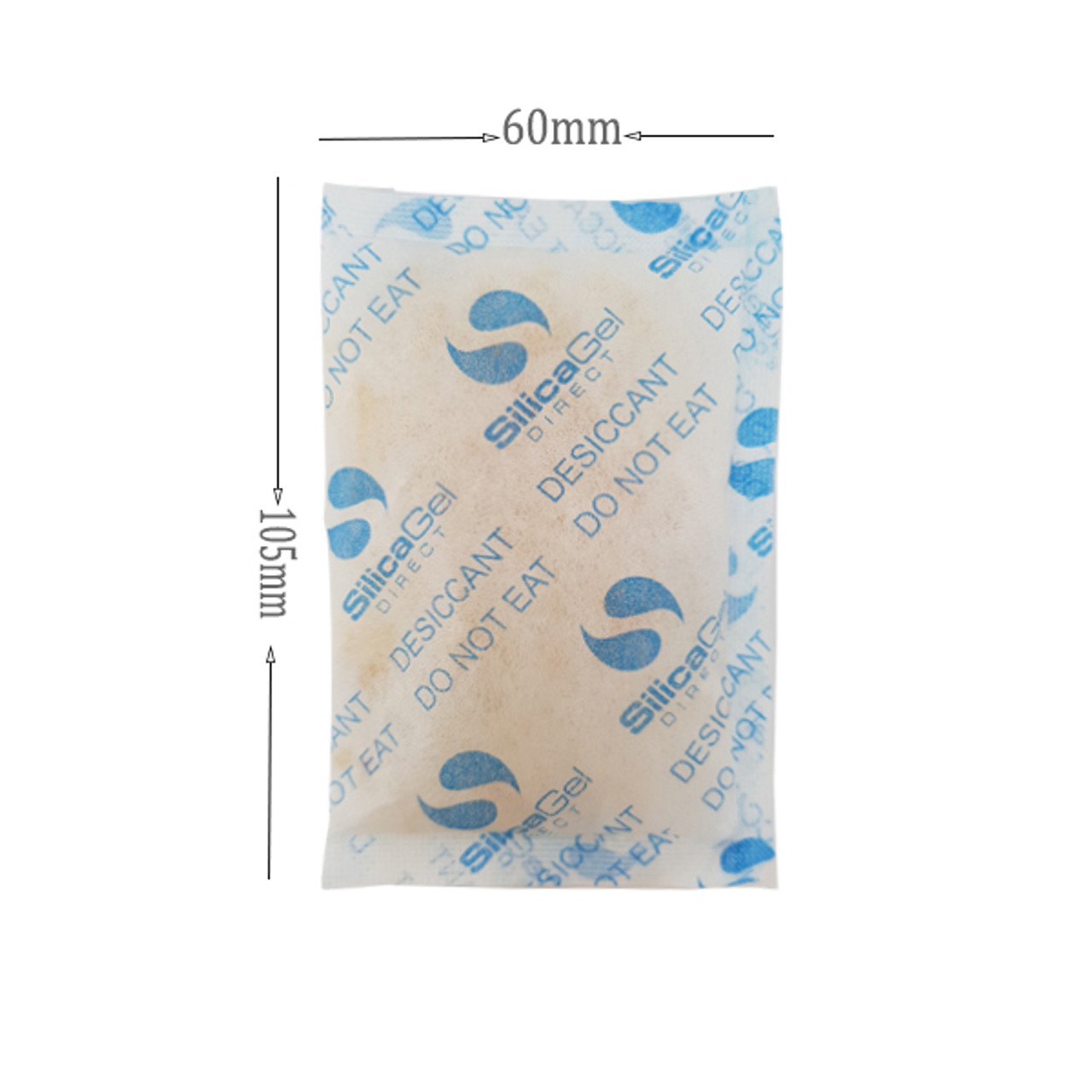 25gm Silica Gel Moisture Absorber Desiccant Indicating Orange/White Packets 