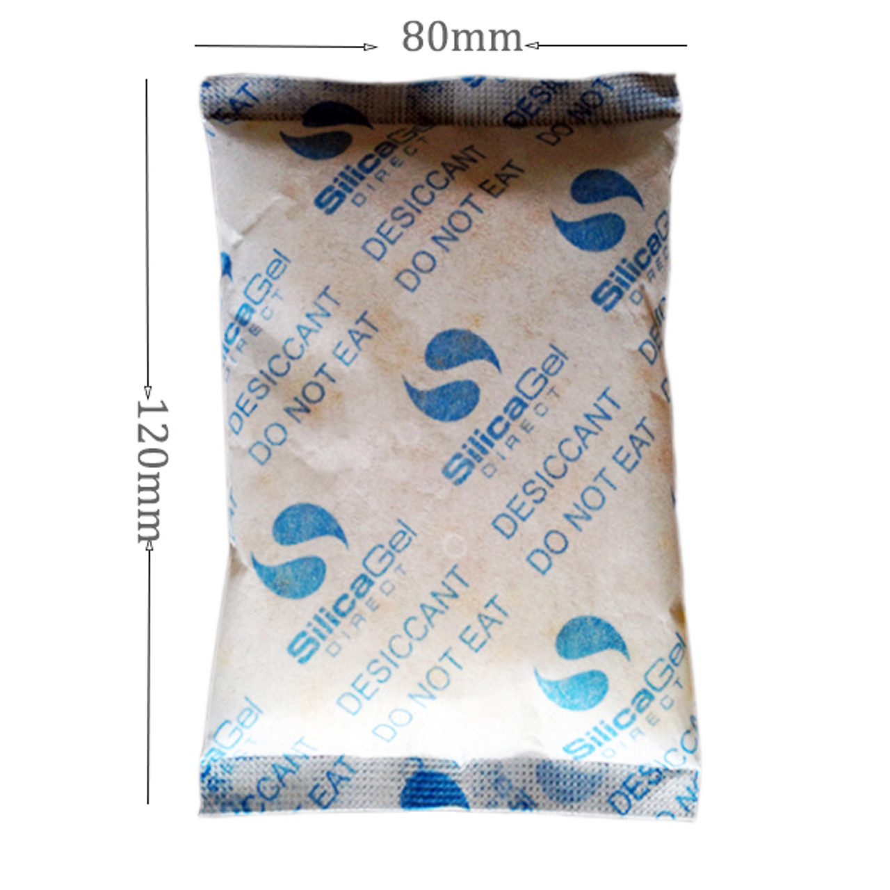 50gm Silica Gel Moisture Absorber Indicating Desiccant Orange/white Packets