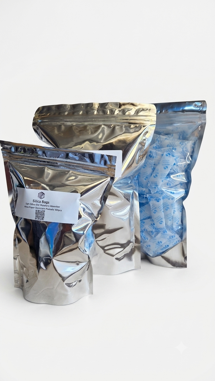 2gm Silica Gel Moisture Absorber Aiwa Paper Desiccant Packets 