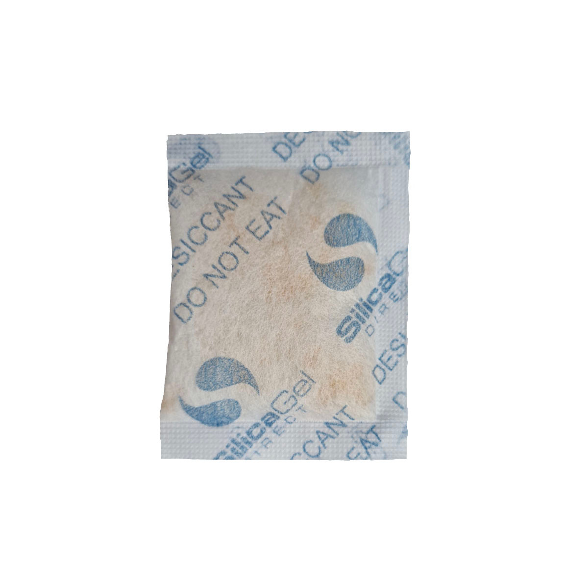 5g indicating silica gel sachet with orange and white beads