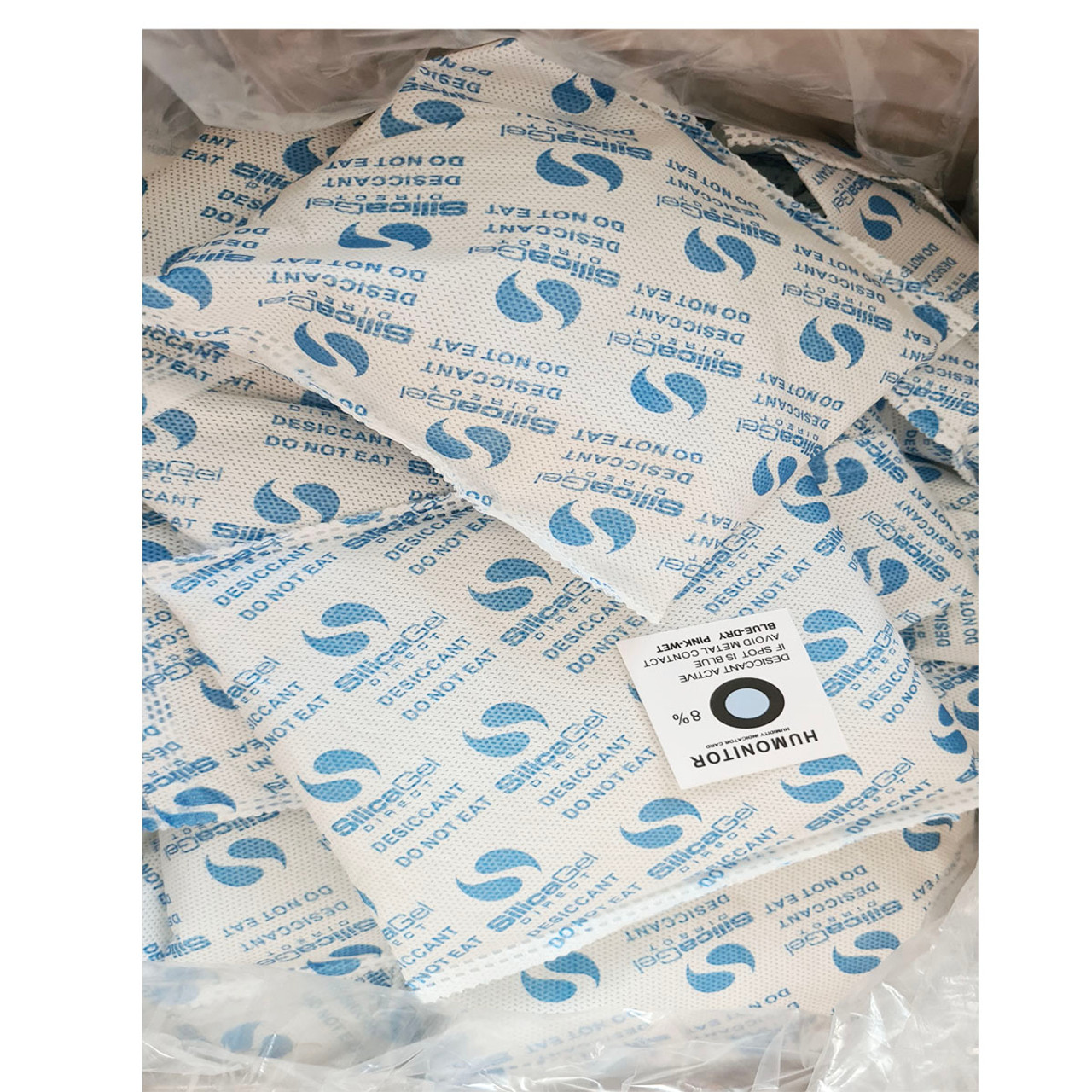 250gm Silica Gel Moisture Absorber Desiccant Packets (Non-Woven)