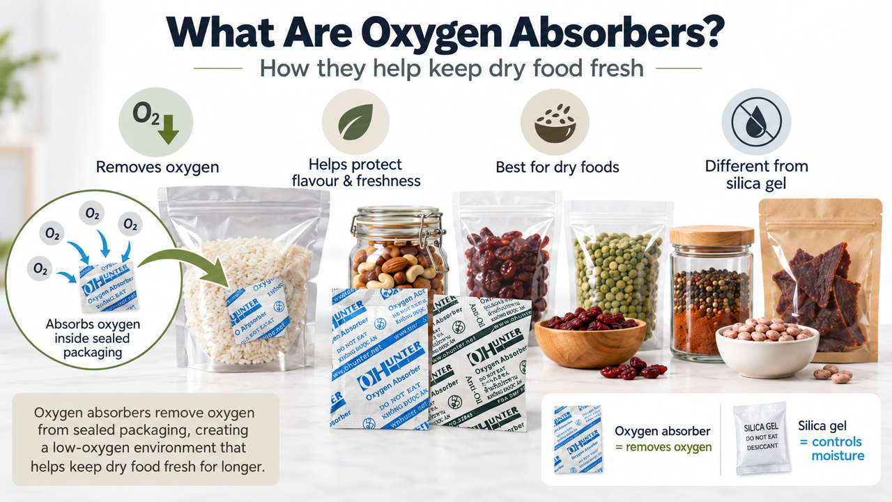 What Are Oxygen Absorbers and How Do They Keep Food Fresh?