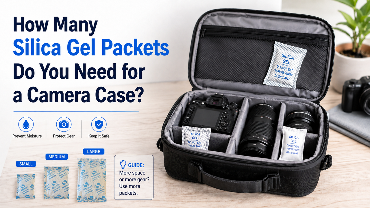 How Many Silica Gel Packets Do You Need for a Camera Case?