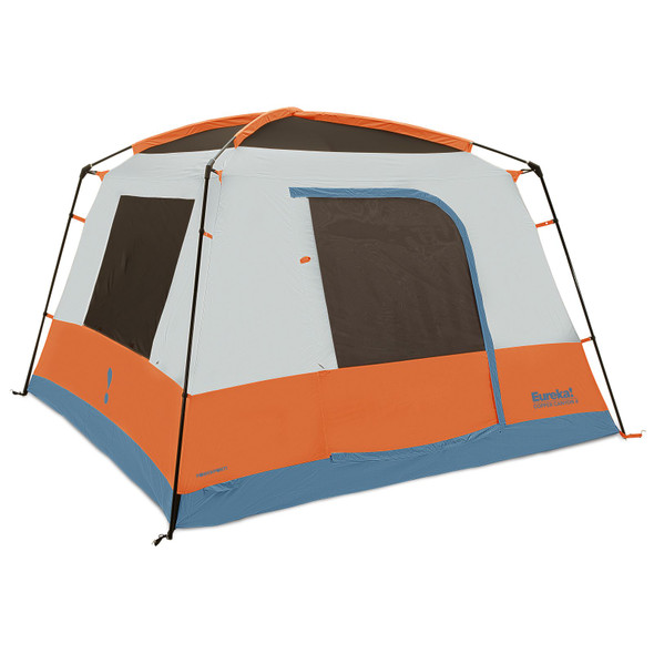 Eureka Copper Canyon LX 4 Person Family Camping Tent - Blue Heaven Orange
