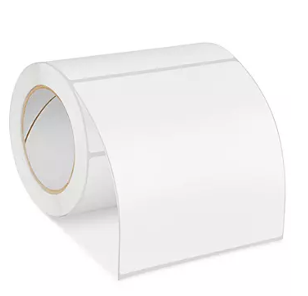 6x6 Matte White Paper labels for use with the NexusPrint inkjet printer