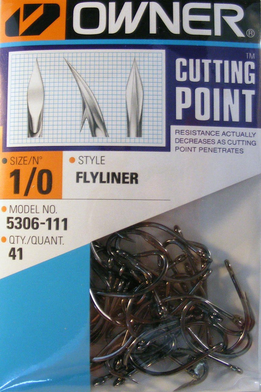 Ringed Flyliner Hooks Pro Pak 41/ Pack Size 1/0