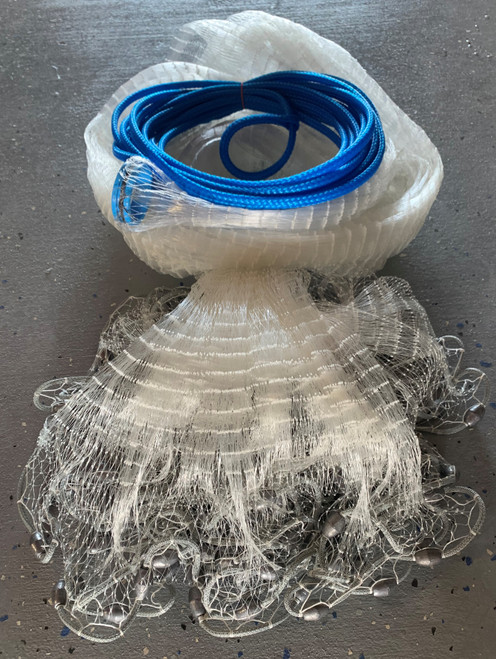 Custom Cast net in a 10' version 5/8 mesh 40' lead line 1lb/ft