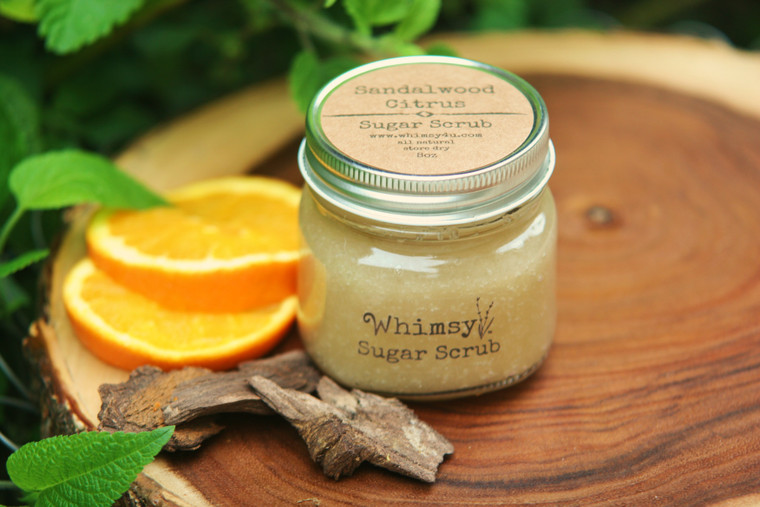 Sandalwood Citrus Sugar Scrub