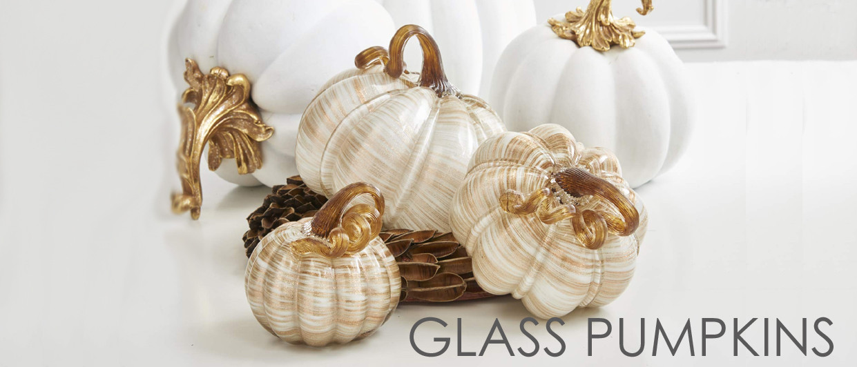 Glass Pumpkins