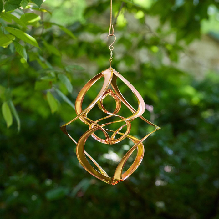 Copper Cosmix Wind Spinner - Urban Garden