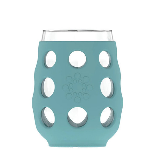 Lifefactory 17oz Wine Glass, Aqua Teal