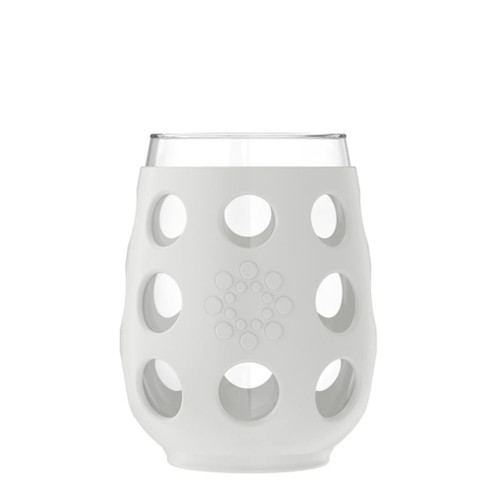 Lifefactory 17oz Wine Glass, Cool Grey