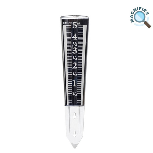 Magnifying Rain Gauge