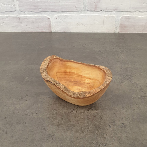 Olive Wood Oval Dipping Bowl