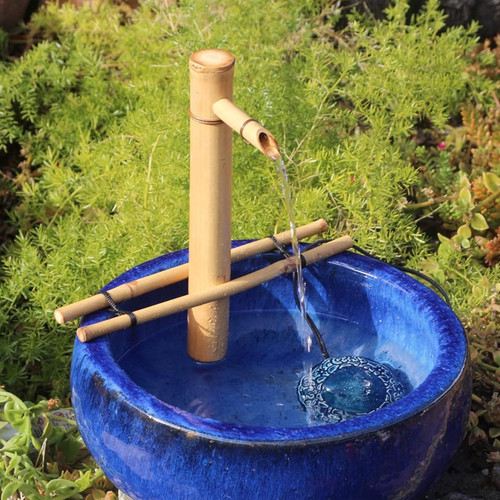 12-Inch Adjustable Bamboo Fountain Kit with Branch Arms