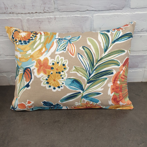 Groovy Flower Lumbar Pillow