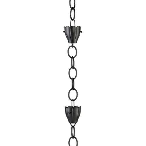 Crocus Rain Chain, Black