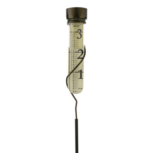 Grande View Rain Gauge, Bronze