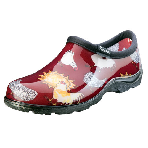 Sloggers Red Chicken Waterproof Shoe, Size 6