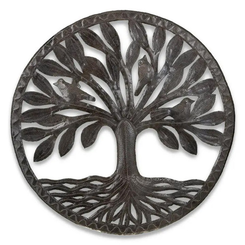 Travelers Tree Haitian Metal Art
