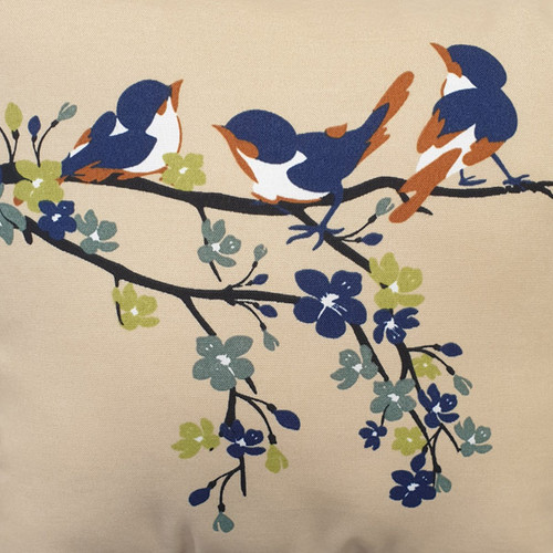 Birds on Branch Pillow