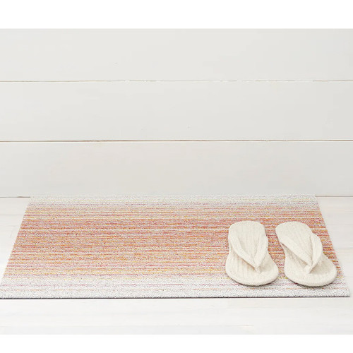 Chilewich Fade Stripe Sunrise Shag Mat
