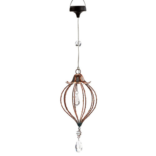 Jeweled Hanging Solar Fairy Lantern