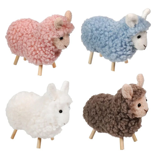 Pastel Fluffy Lamb, Assorted 1pc
