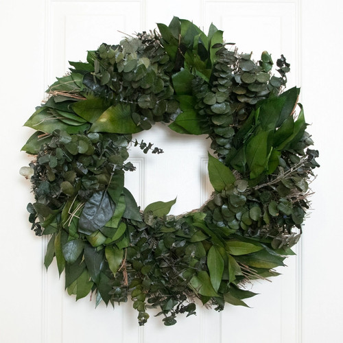 Cottage Greenery Wreath