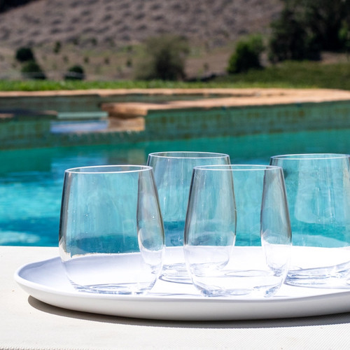 Tritan Stemless Wine Glass, 18oz
