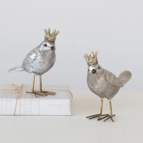 Bird with Crown, Assorted 1pc