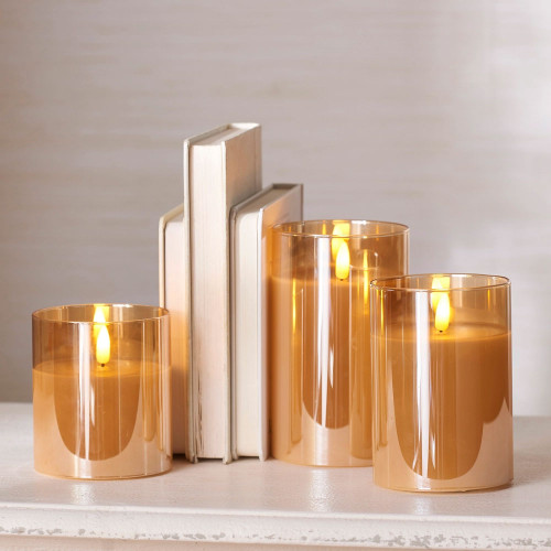 Luminesce Glass Candle