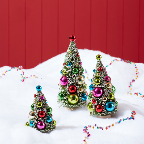 Mini Retro Tree with Ornaments
