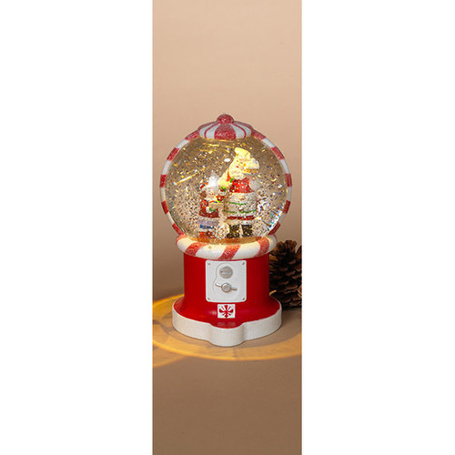 Santa Glitter Snow Globe