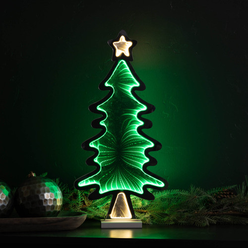 Christmas Tree Infinity Light