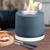 Round Tabletop Fire Pit, Dark Gray