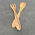 Olive Wood Salad Servers Set
