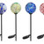 Solar Orb Stake, Assorted 1pc
