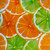 Rectangle Oilcloth Tablecloth, Citrus Spill