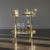Gold Bar Cart